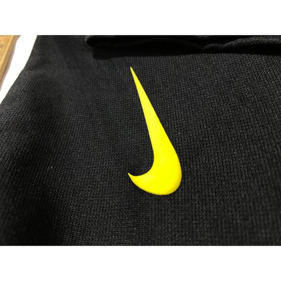 Nike Therma-Fit Oregon Ducks Logo Hoodie Sweatshirt Black Yellow Neon Large - Picture 10 of 12